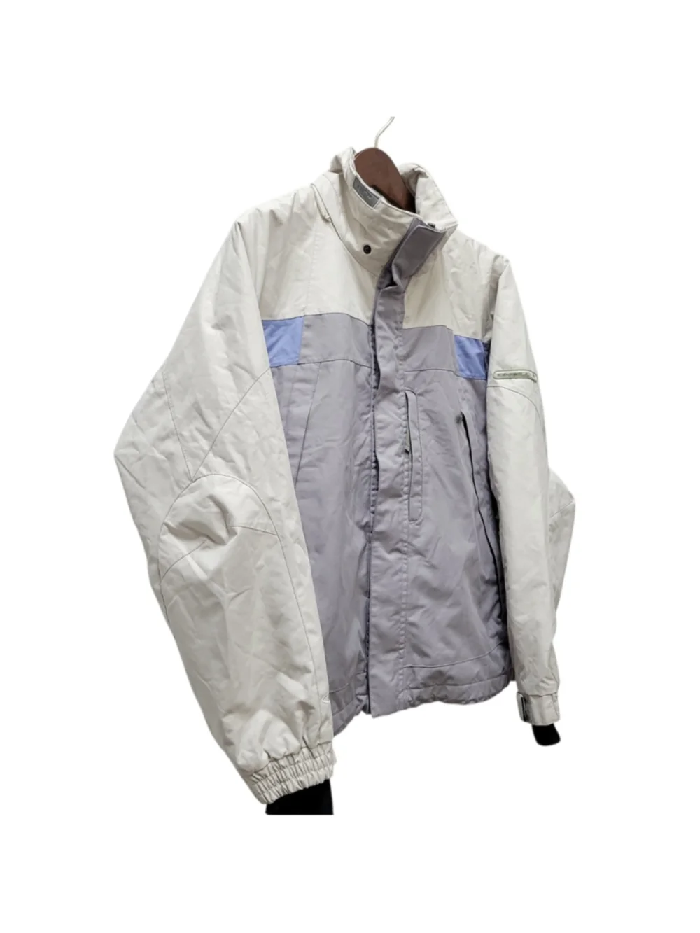 O’Neill Men's Beige Long-Sleeves High-Neck Insulated Ski Snowboard jacket Medium